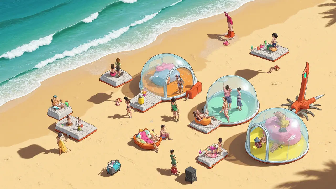 Types of Zero Gravity Beach Events