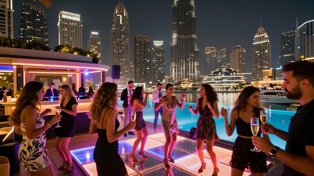 Nightlife in Dubai - Party All Night